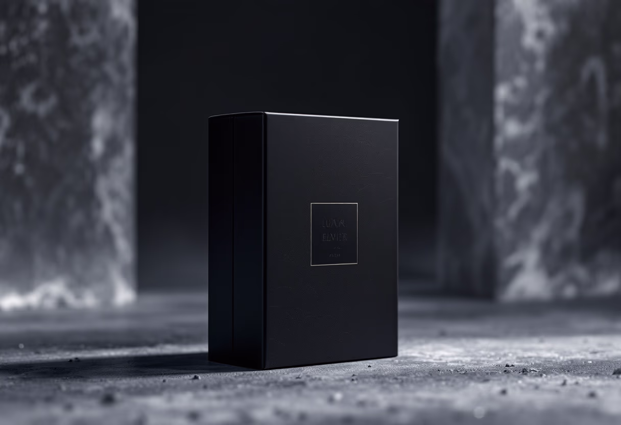 image of a packaging design (for a graphic design studio)