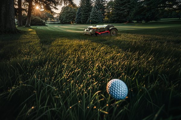 Kress robotic mowers are perfect for professional grade sports turf maintenance