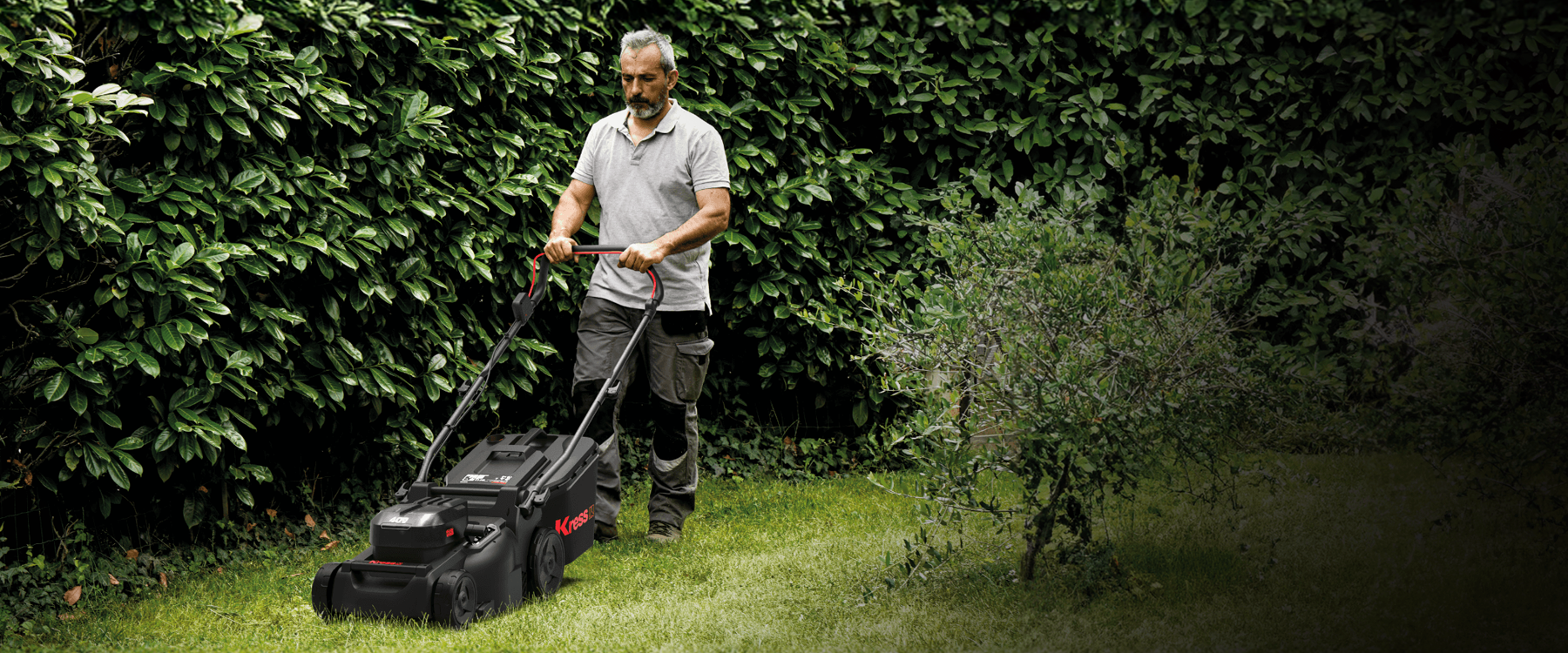 Kress commercial self propelled lawn mowers