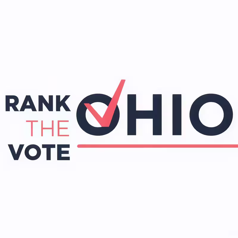 Rank the Vote Ohio Logo