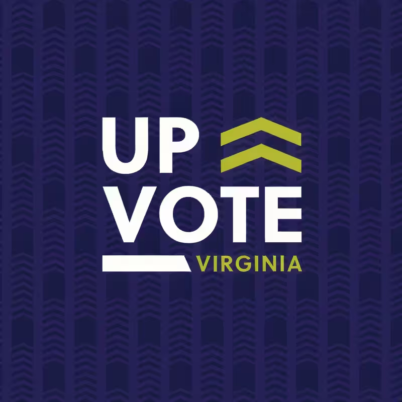 UpVote Virginia Logo