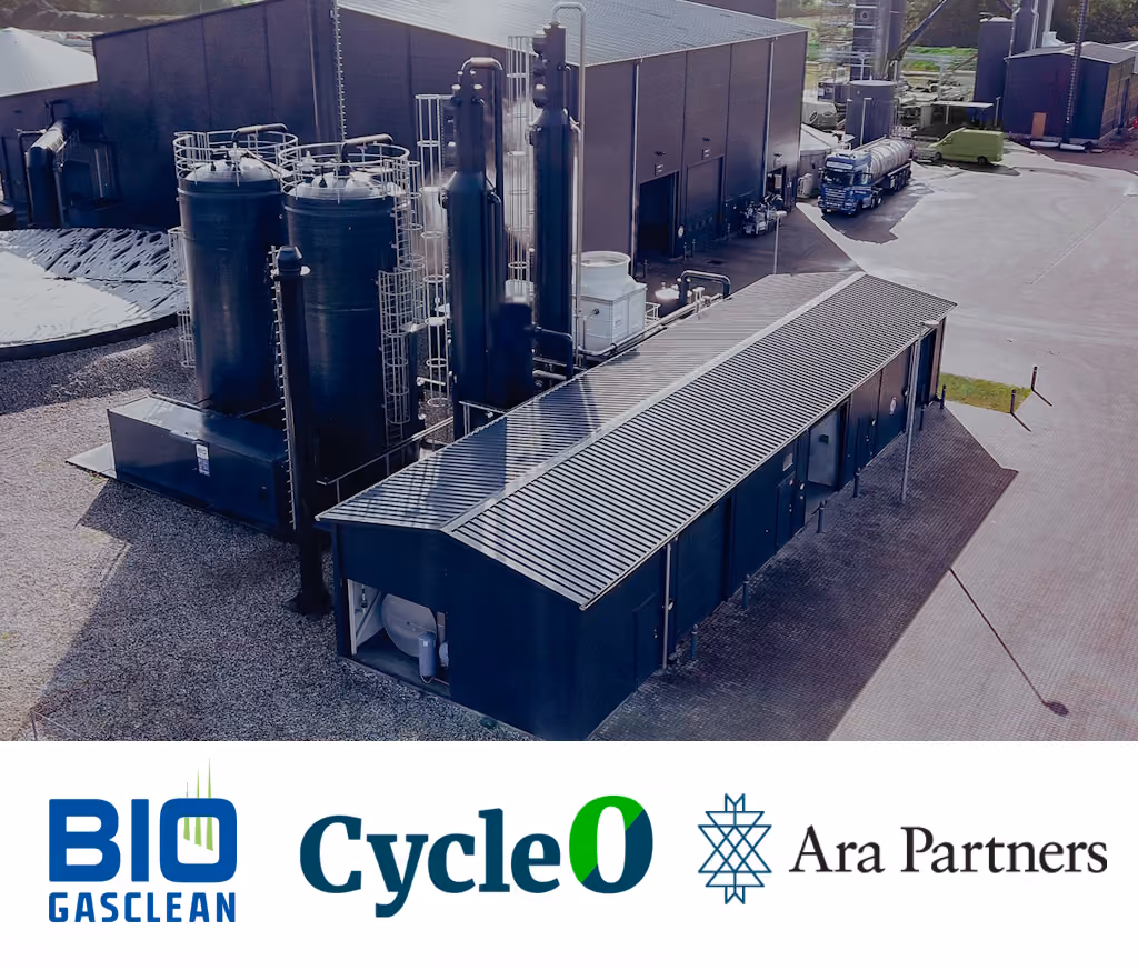 Advisor to Biogasclean in the sale to CycleØ, a portfolio company of Ara Partners