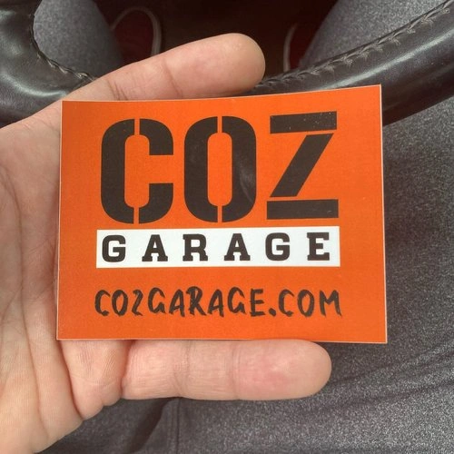 Coz Garage card