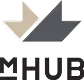 MHUR logo symbol with geometric shapes above the MHUR text.