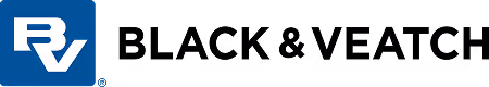 White initials 'BV' stylized in a square blue background, representing the Black Veatch logo.