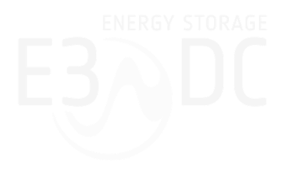 Logo von E3/DC mit dem Text Energy Storage.