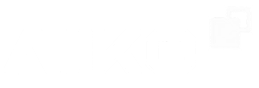 AIKO brand logo with stylized letters and a design element resembling an arrow pointing up and to the right.