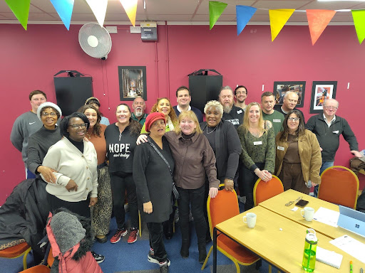 Community leaders at a workshop