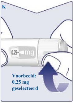 Stap 6: Instellen van jouw dosis