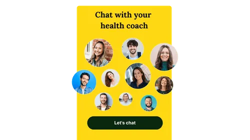 Chat met gewichtsconsulenten voor een medisch afslankprogramma