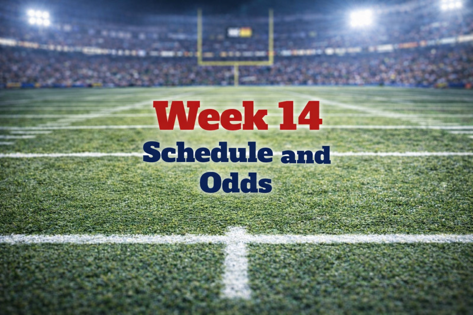 Week 14 NFL Odds: Spreads, Totals, Moneylines - and Why Novig Beats the Books