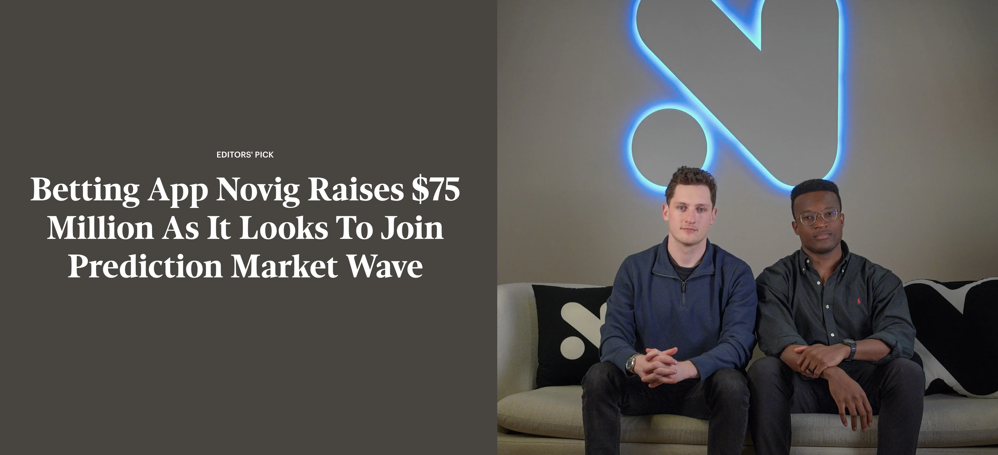 Betting App Novig Raises $75 Million As It Looks To Join Prediction Market Wave