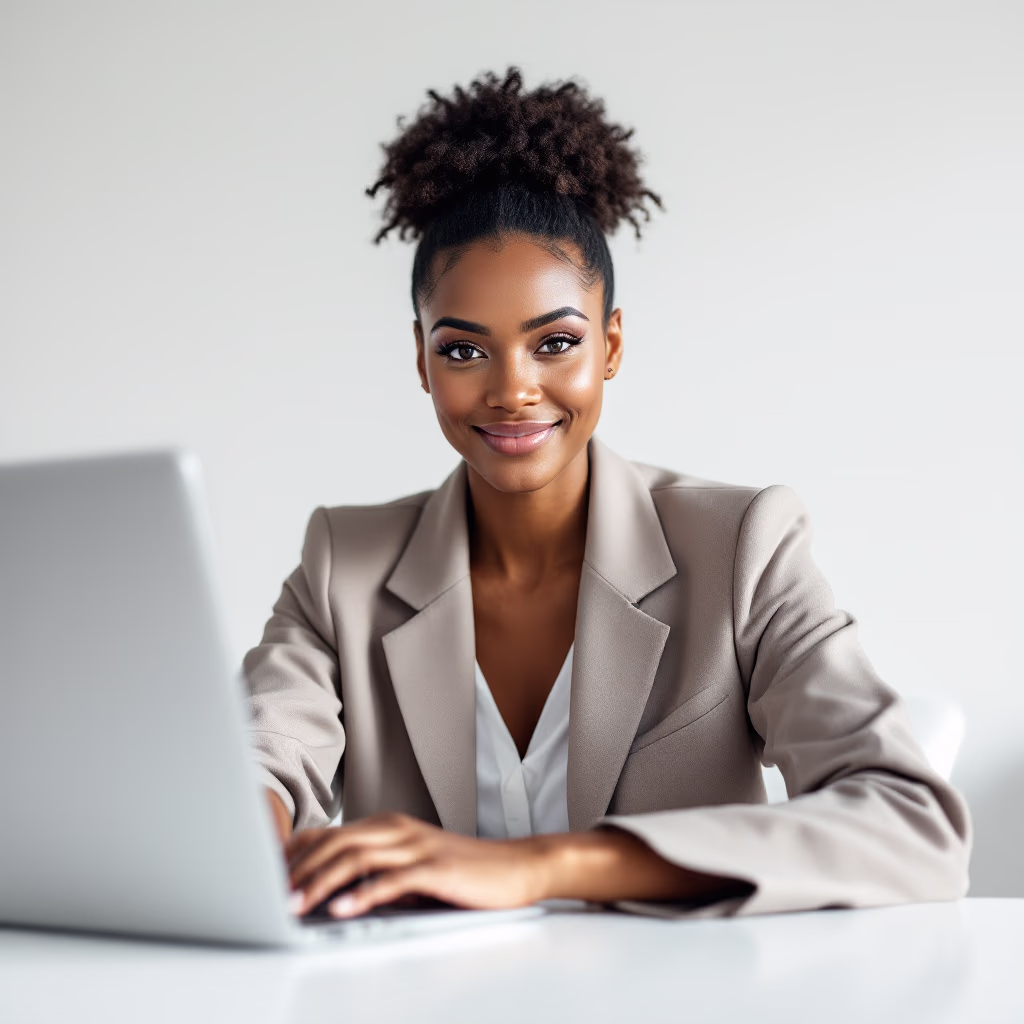 [headshot] image of a customer using erp software