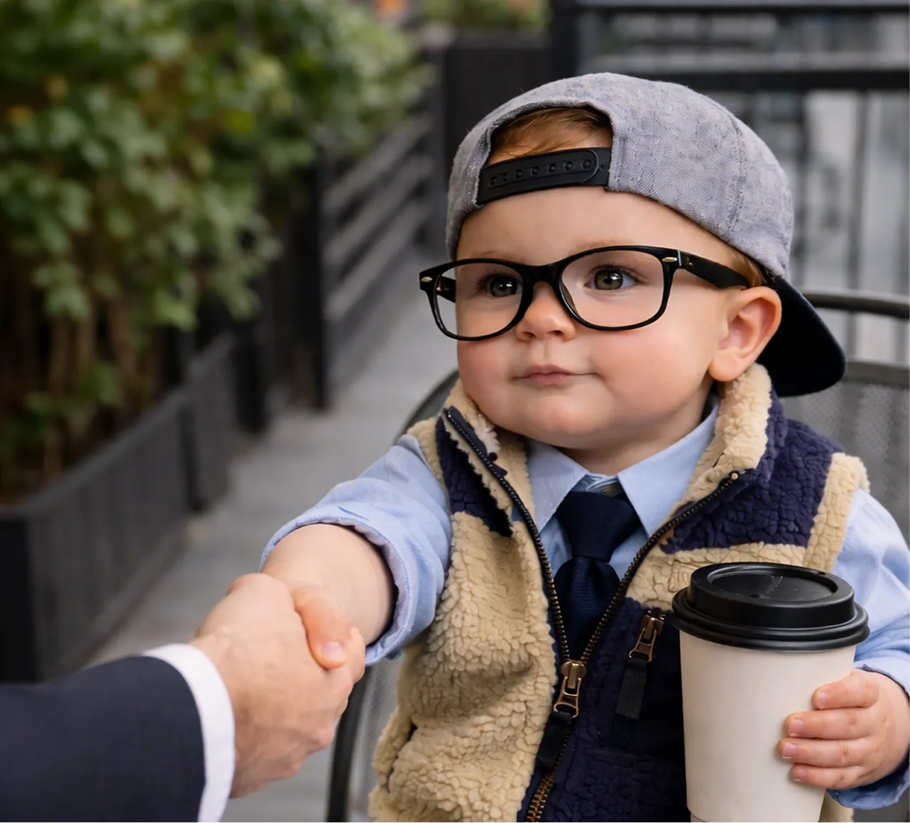 Important baby business