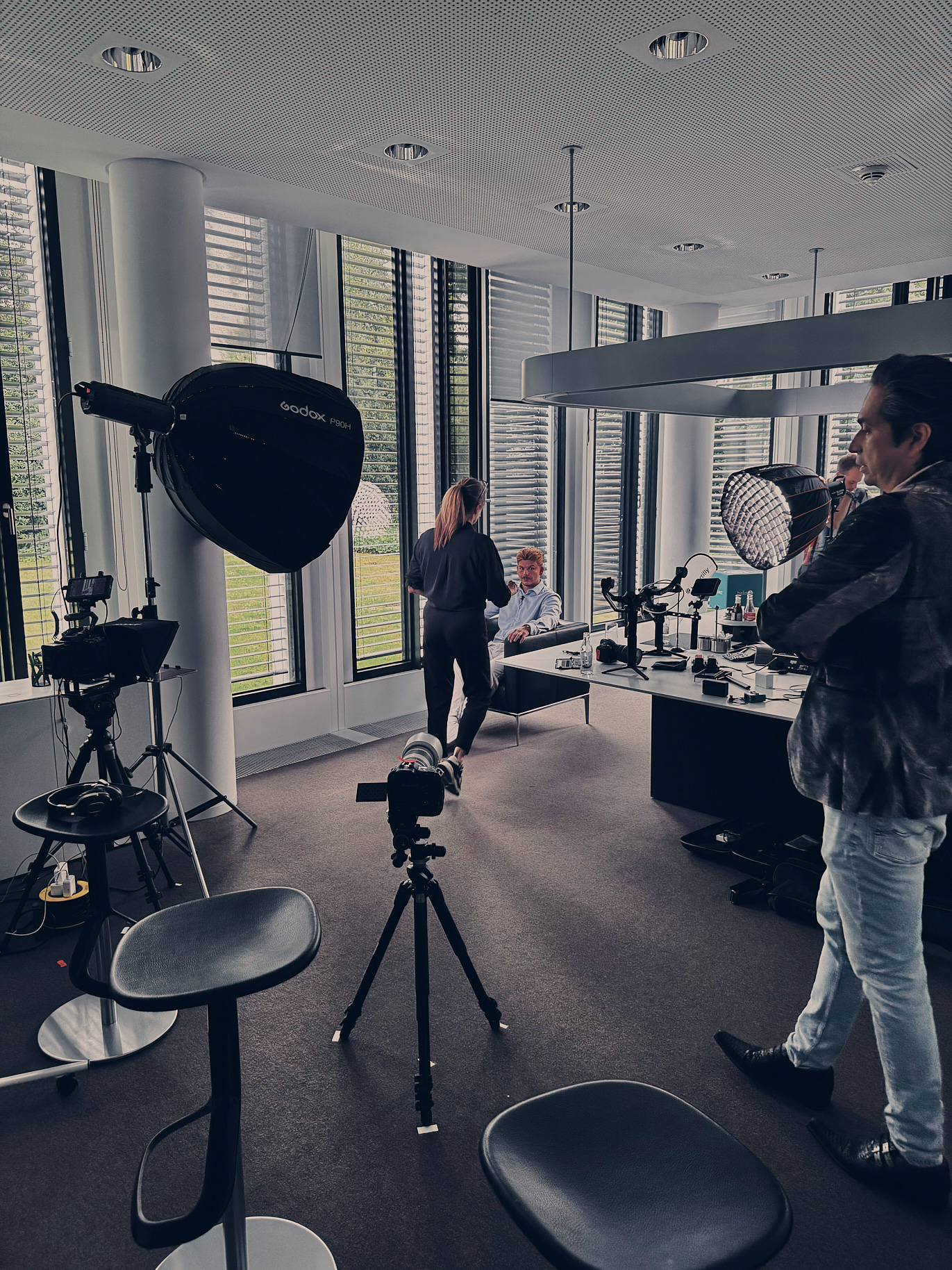 image of brainstorming session (for a productivity tools business)