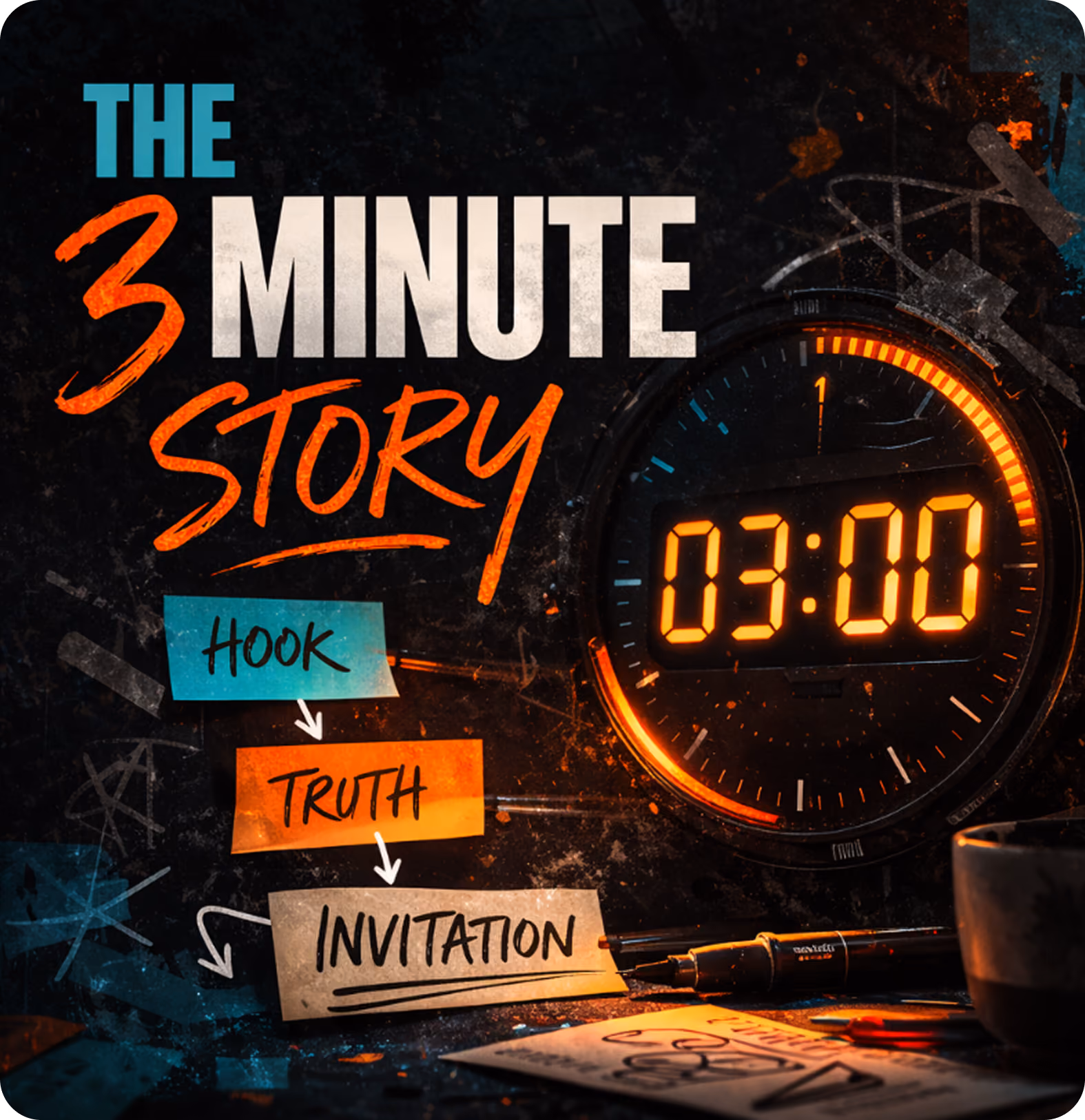 The 3 Minute Story:  Where clarity meets confidence