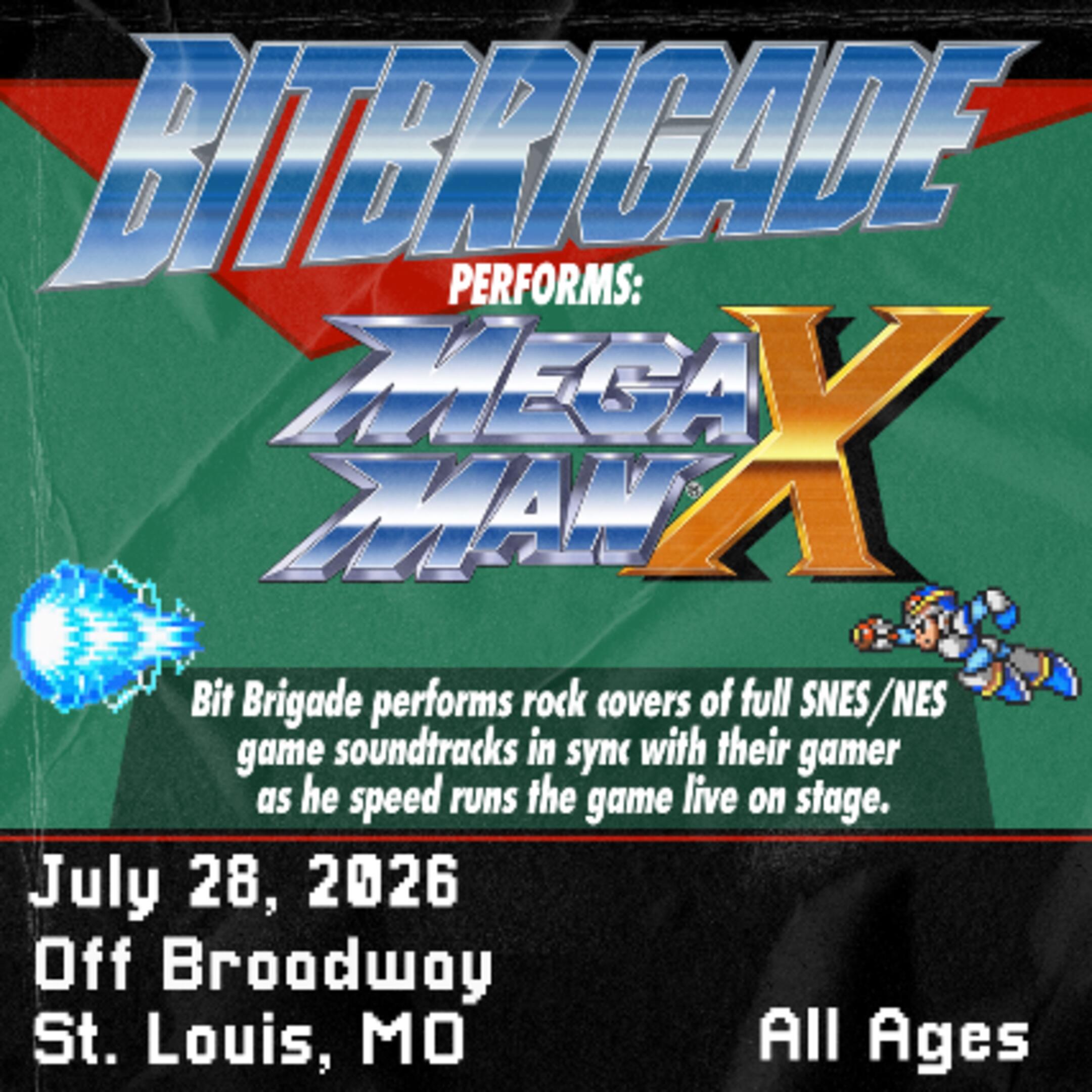 BIT BRIGADE PERFORMS "MEGA MAN X" LIVE / THOR AXE