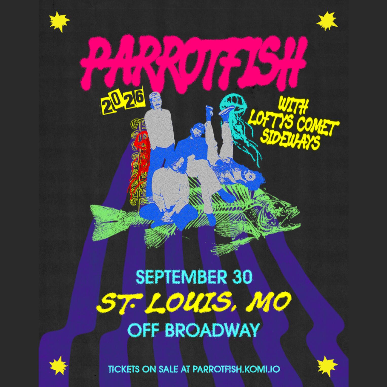 Parrotfish Fall Tour 2026