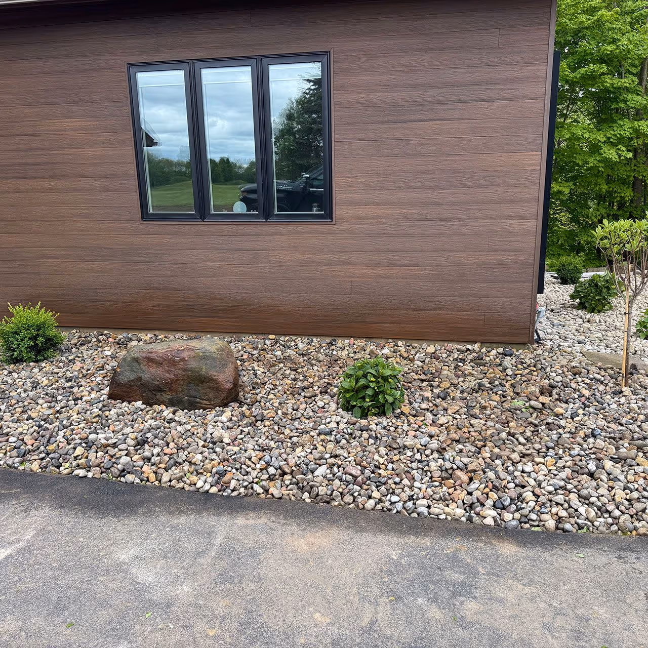 Custom front yard landscaping near me in Northern NY