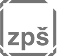 Logo with the letters 'zps' in lowercase bold font.