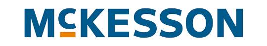 McKesson company logo with a distinctive orange underscore under the letter K.