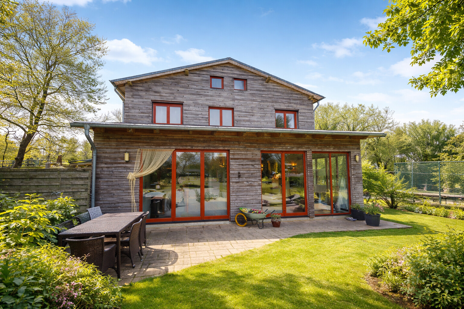 [background image] funeral home exterior