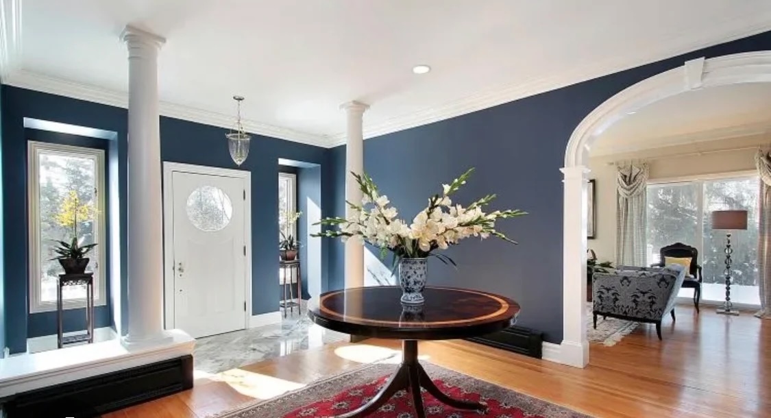 [background image] funeral home exterior