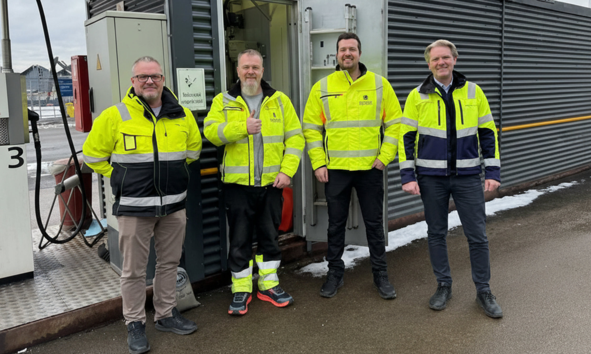 Åpningen av det nye renseanlegget på Oslo Havn.