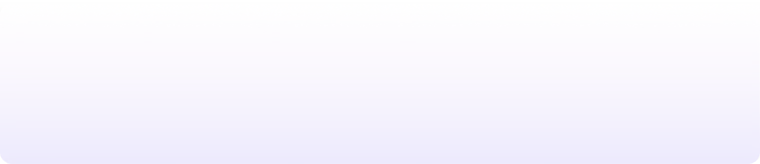 Gradient background transitioning from light lavender to deeper purple with rounded corners.