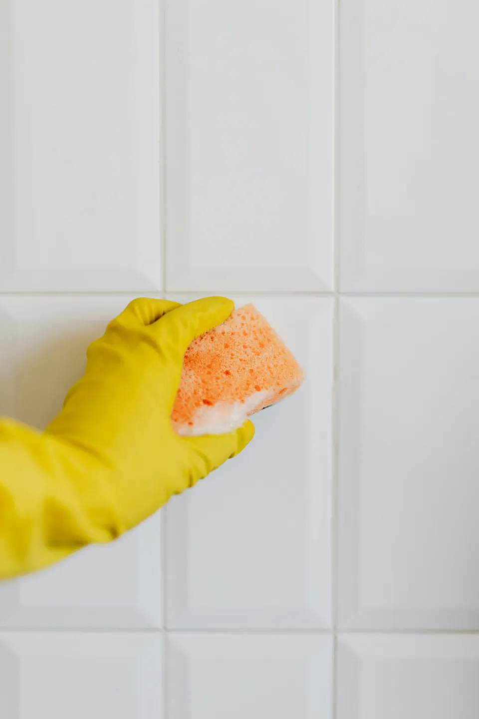 cleaning wall