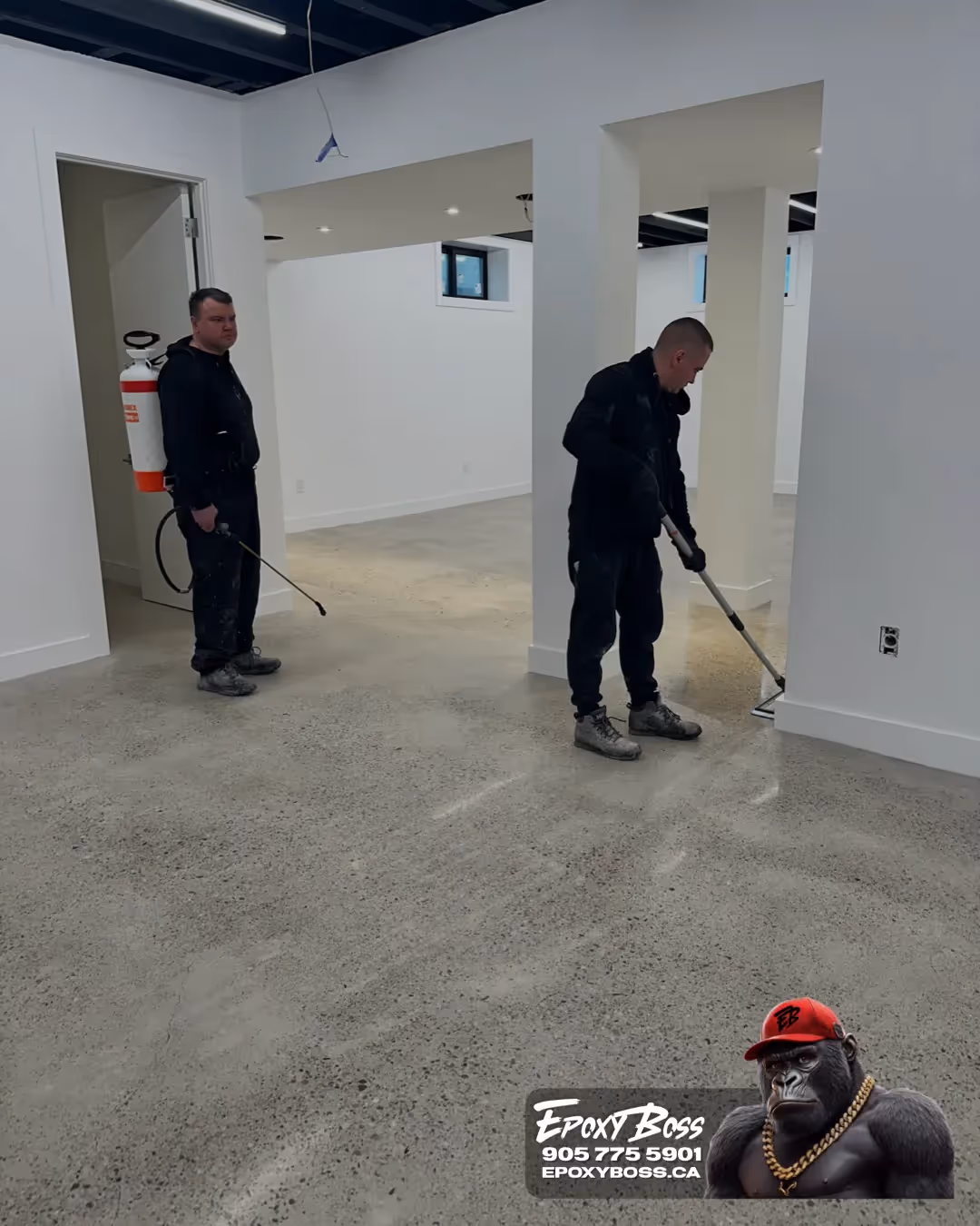 Basement Epoxy Floor