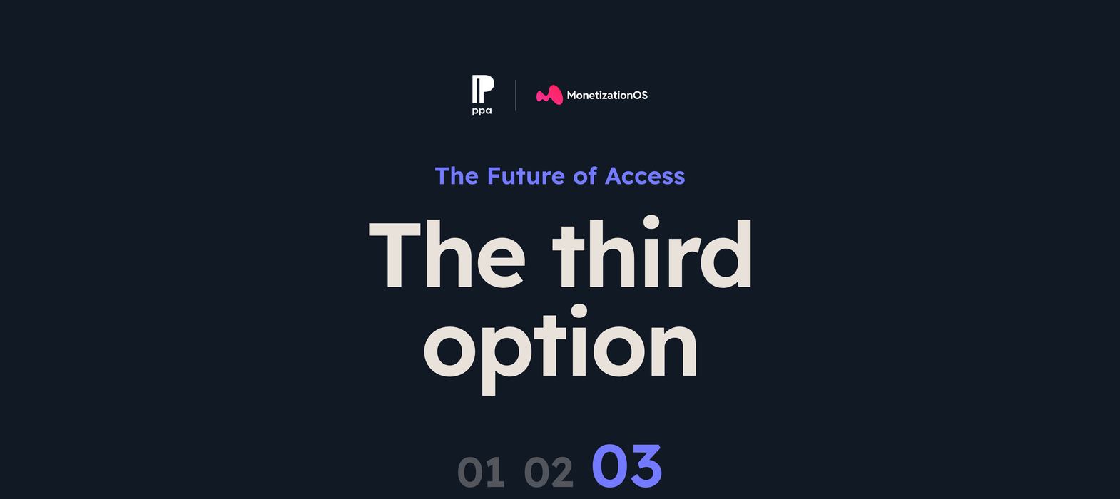 Block, Give Away  or The Third Option - Sell