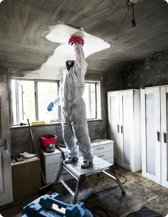Certified Moisture Inspection & Water-Affected Asbestos Identification in Denver img
