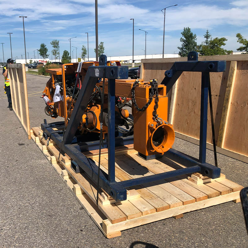 Carriers Custom Crating serving diverse industries including aerospace, art, and industrial equipment