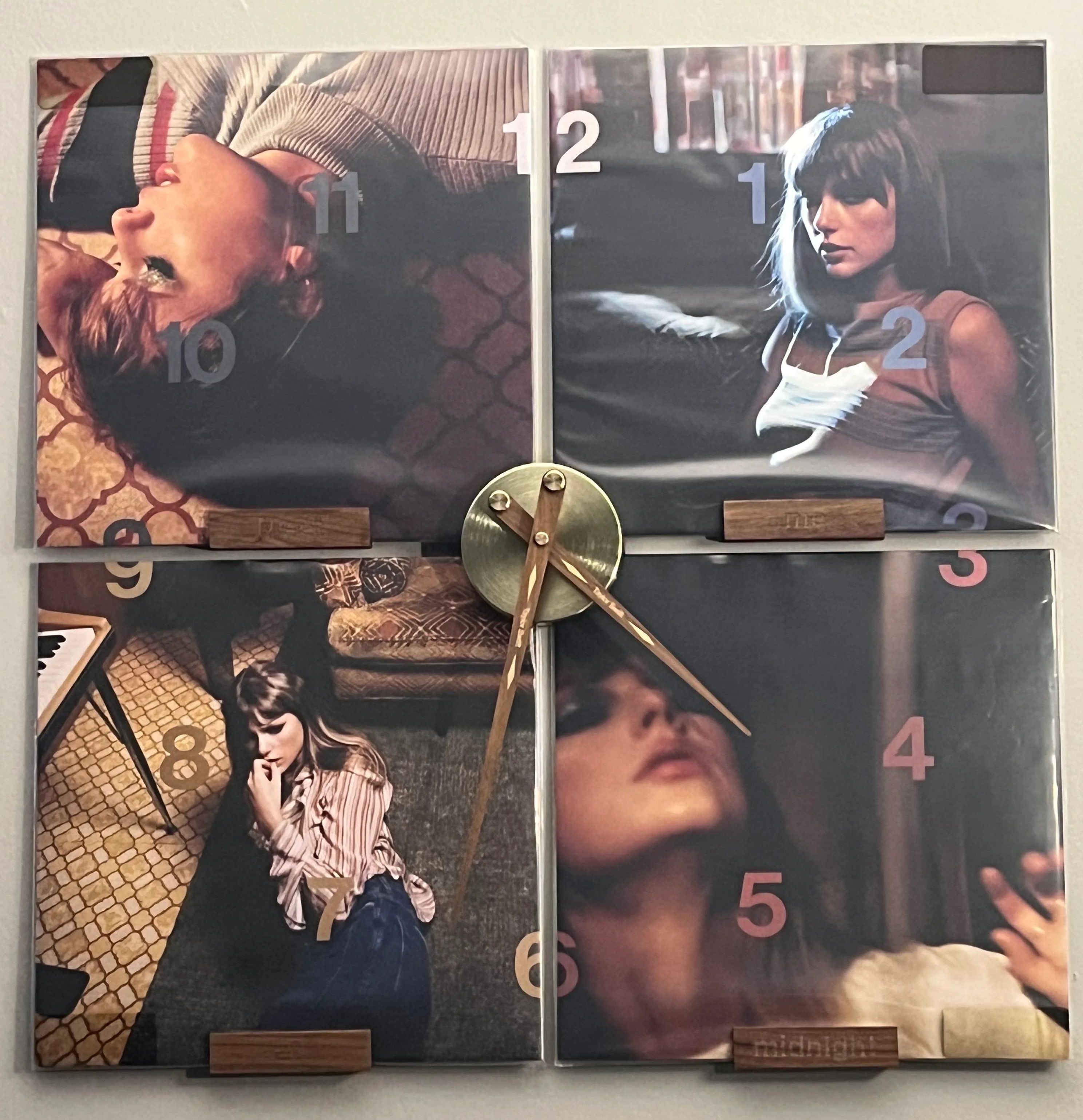 Taylor Swift Vinyl Wall Clock