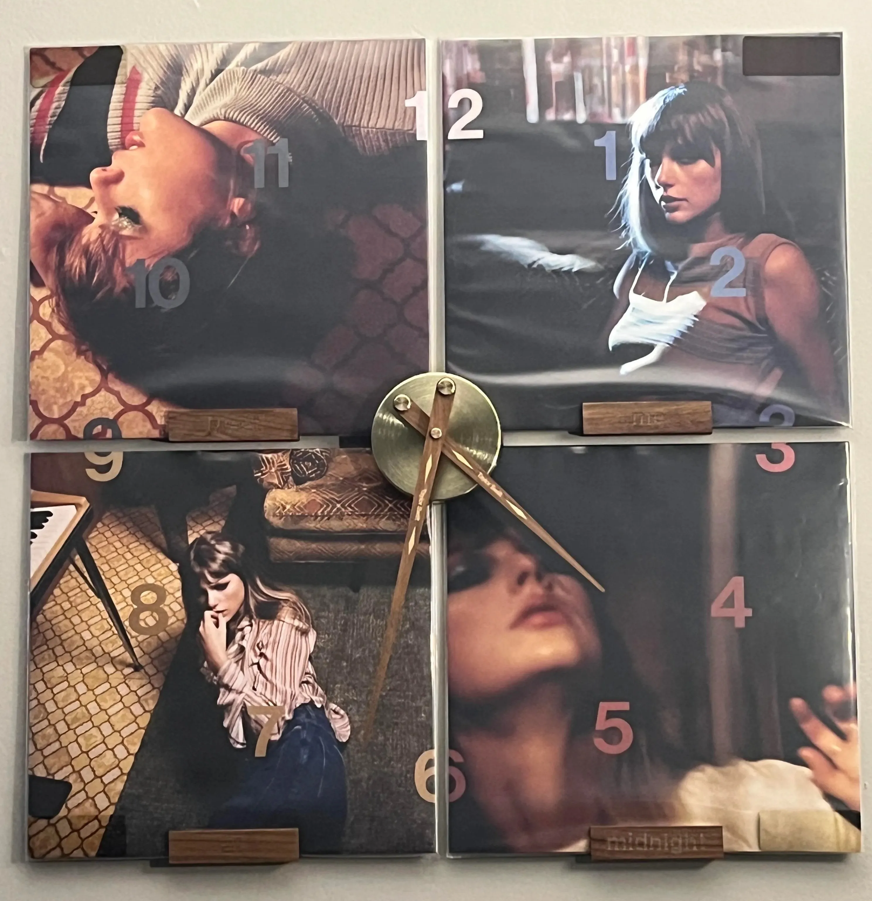 Taylor Swift Vinyl Wall Clock