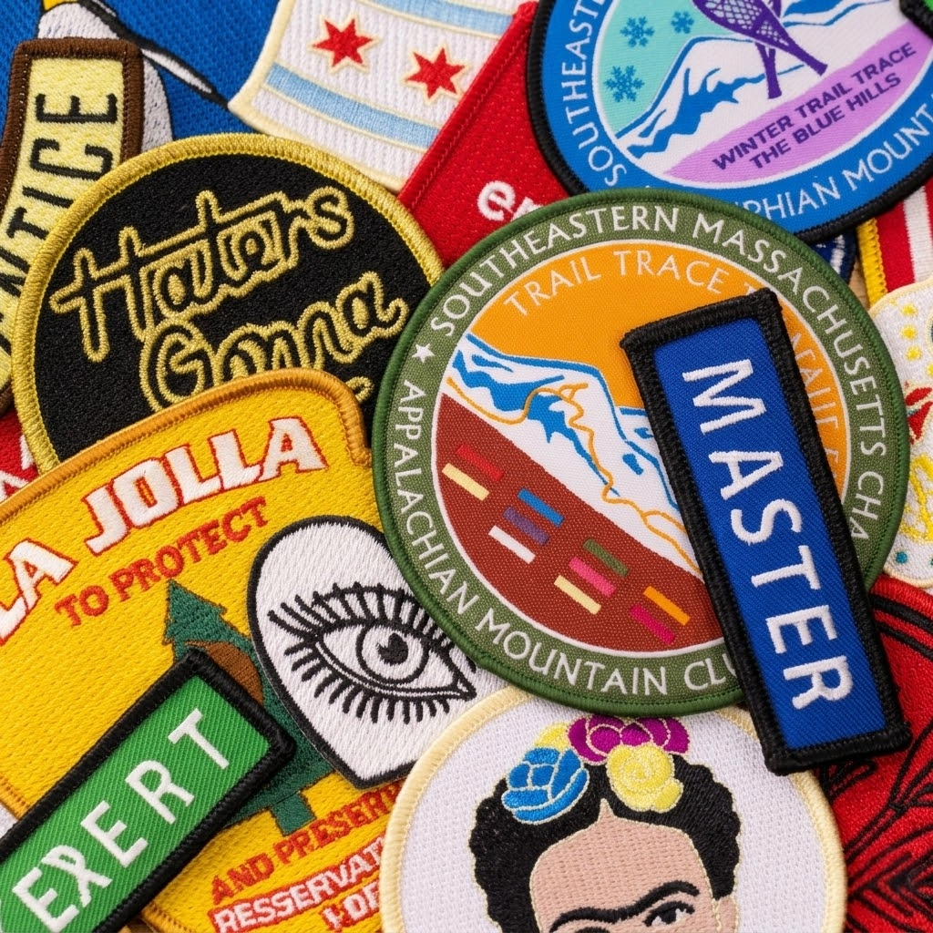 PinProsPlus Custom Embroidered Patches — 50-Unit Starter Pack