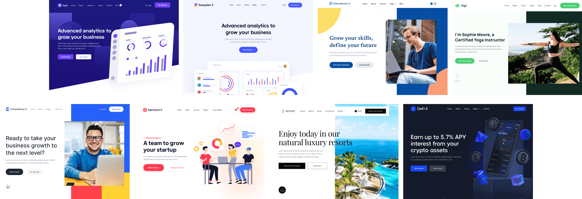 Brix Template - Club X Webflow Template