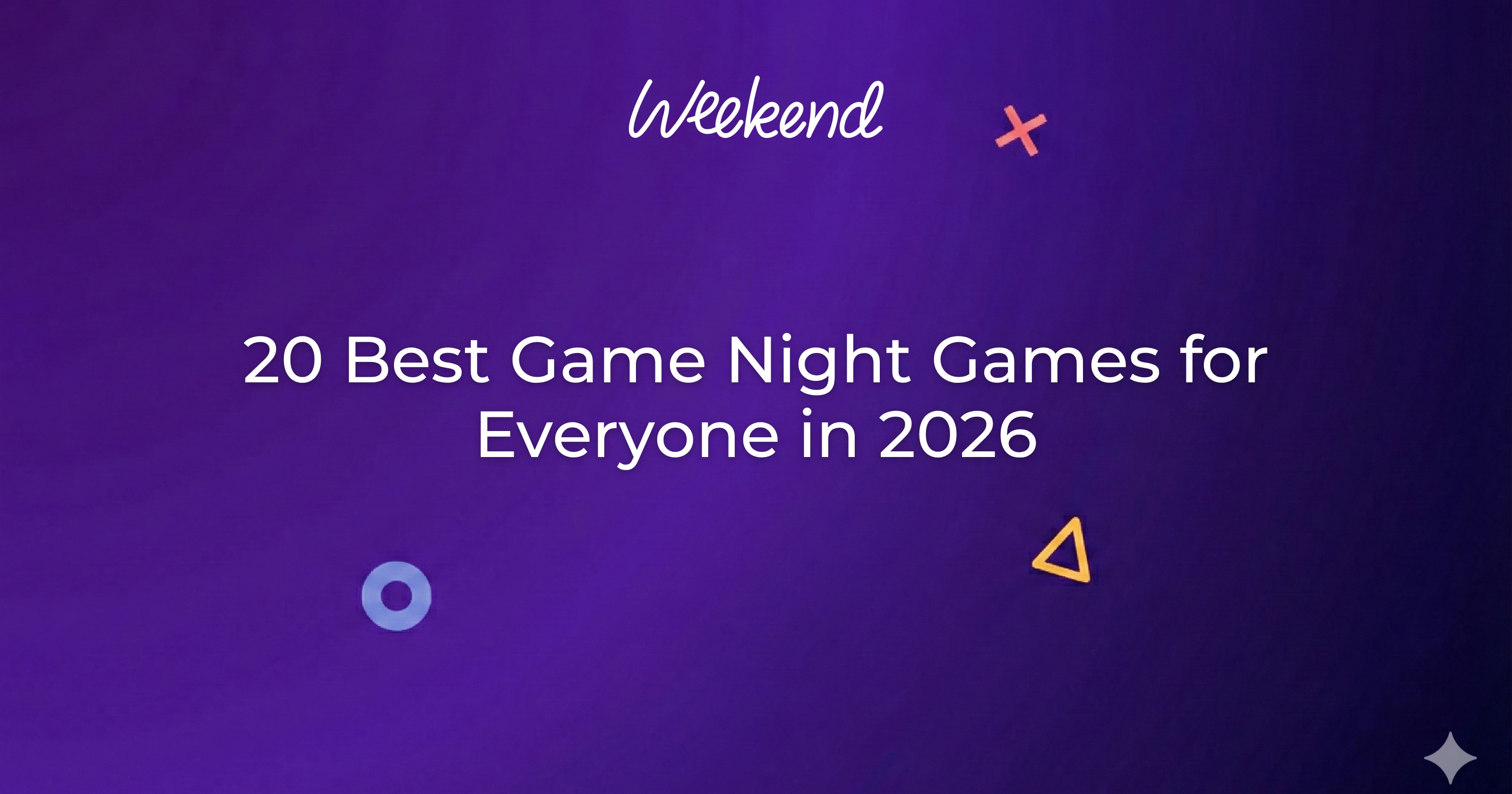 20 Best Game Night Games for Everyone in 2026