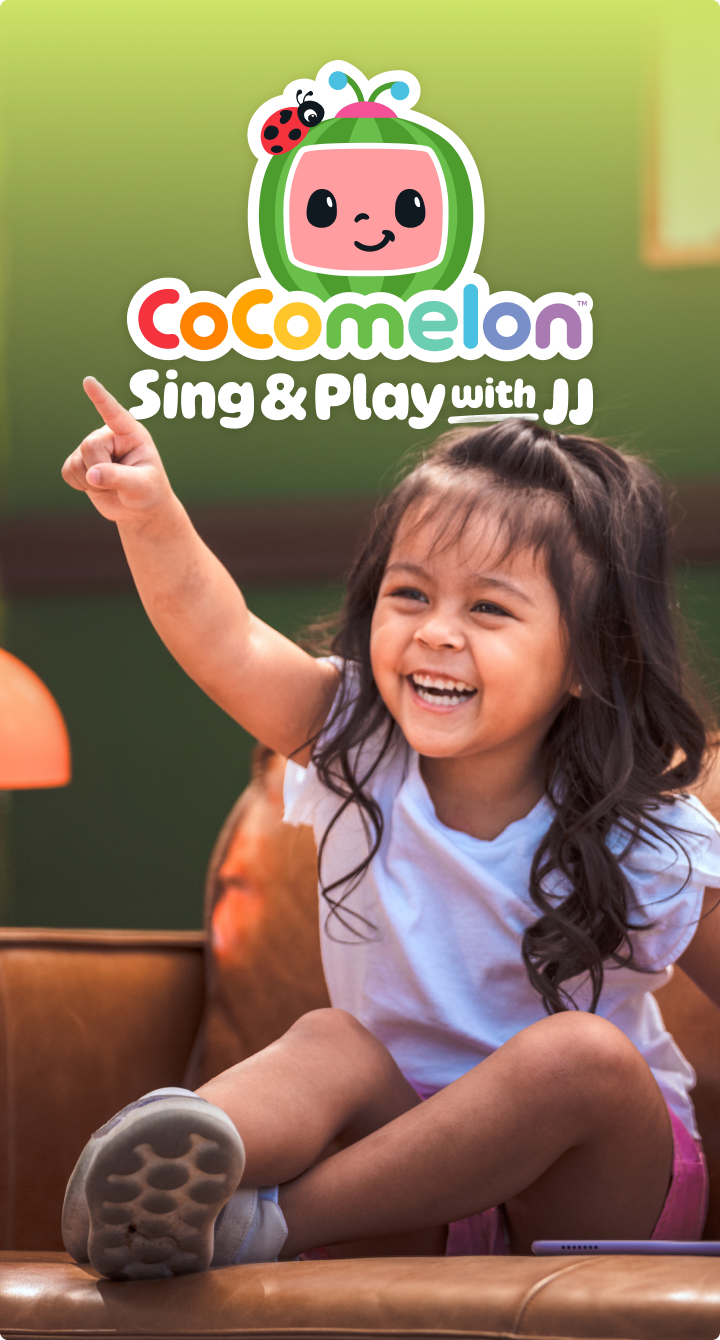 CoComelon: Sing & Play with JJ — big smiles, big learning, zero effort.