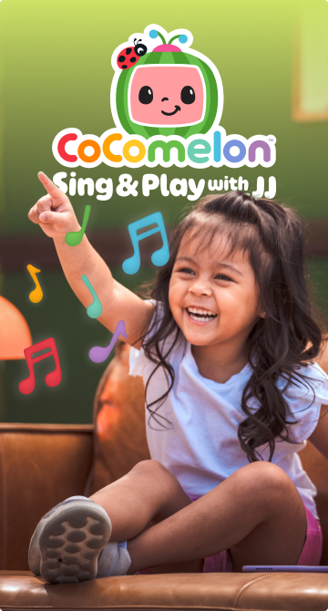 CoComelon: Sing & Play with JJ — big smiles, big learning, zero effort.