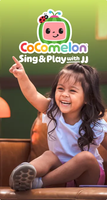 CoComelon: Sing & Play with JJ — big smiles, big learning, zero effort.