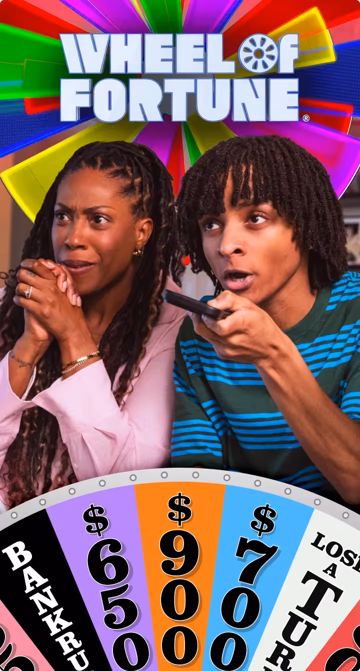 Spin that wheel and solve daily word puzzles!