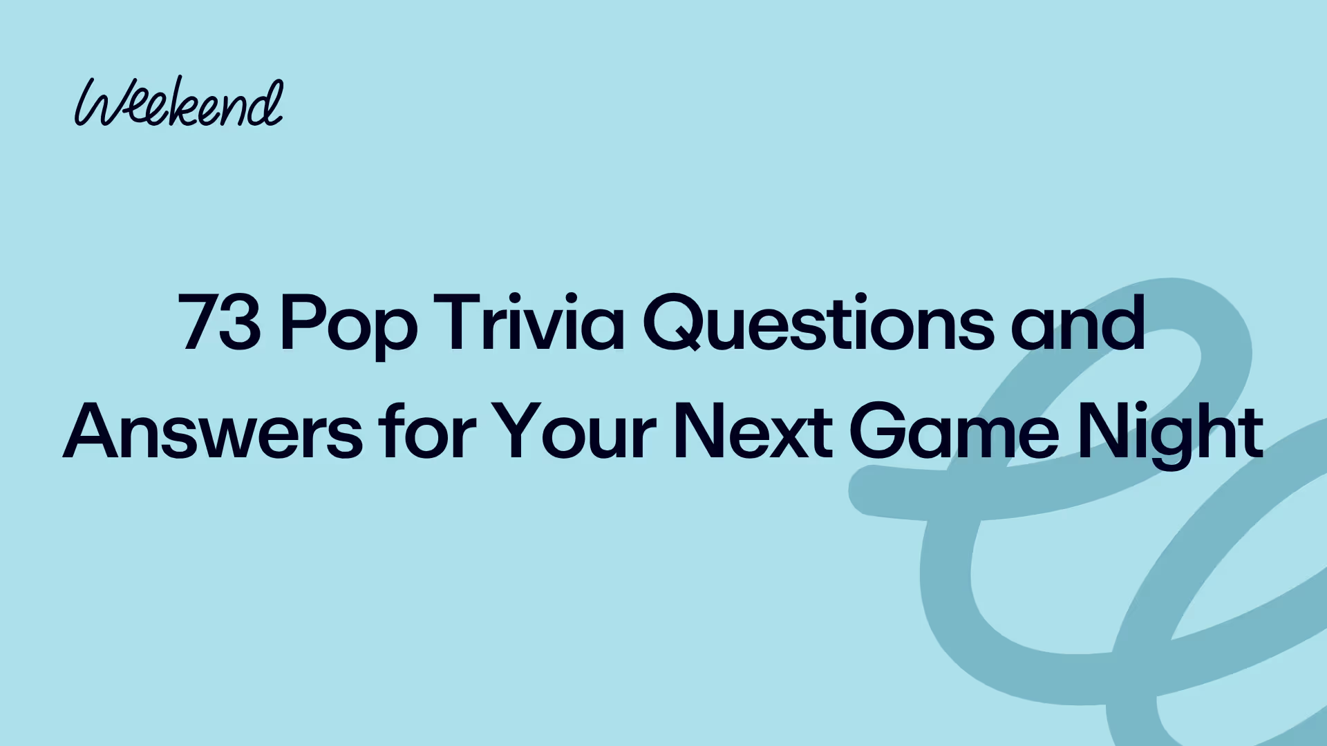 73 Pop Trivia Questions and Answers for Your Next Game Night