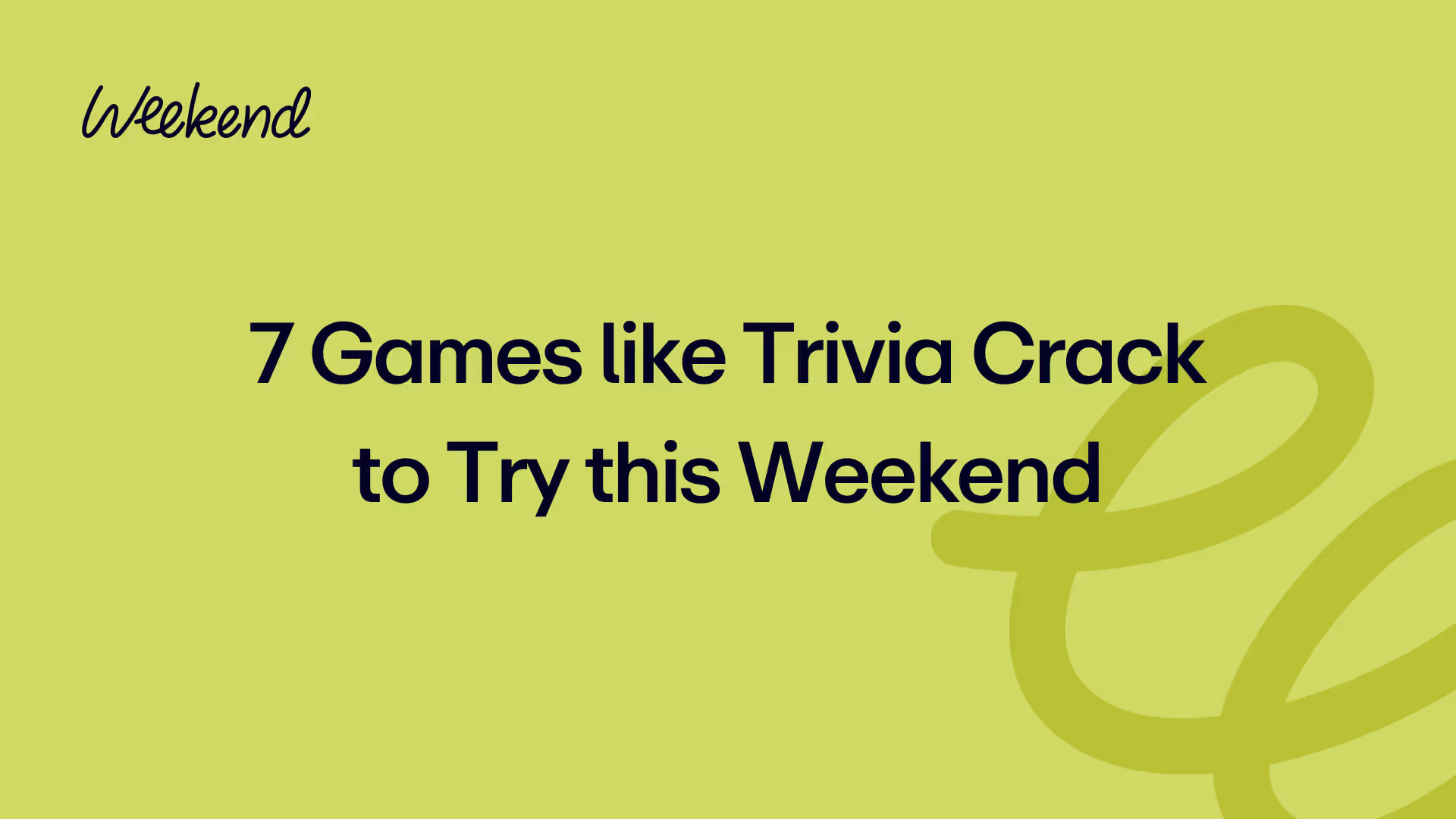 7 Games like Trivia Crack to Try this Weekend