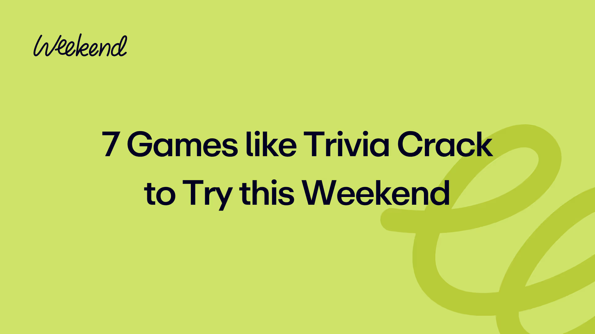 7 Games like Trivia Crack to Try this Weekend
