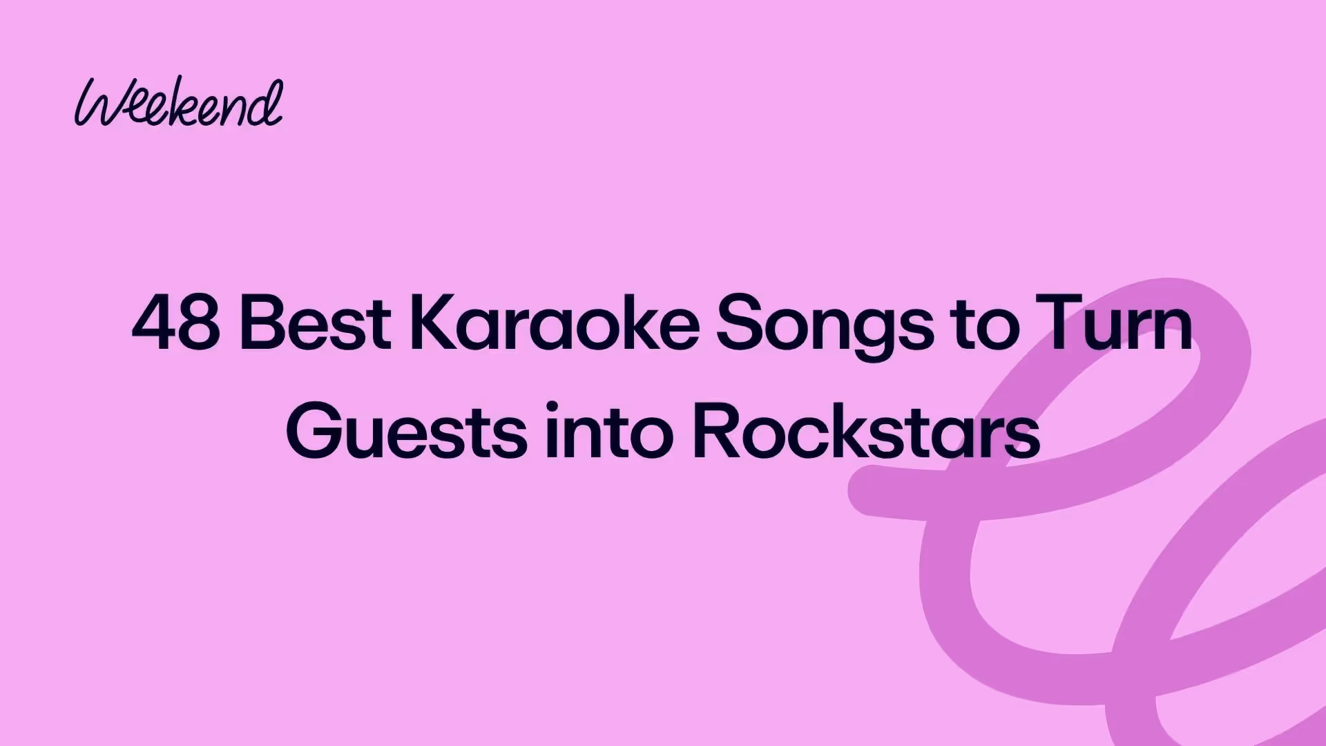 48 Best Karaoke Songs to Turn Guests into Rockstars