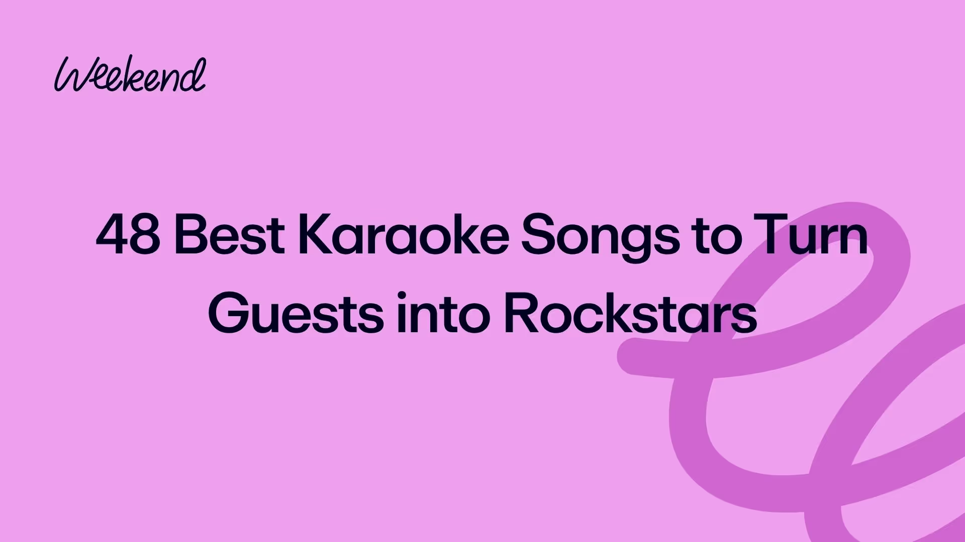 48 Best Karaoke Songs to Turn Guests into Rockstars