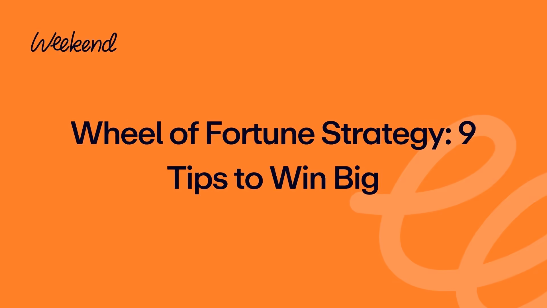 Wheel of Fortune Strategy: 9 Tips to Win Big