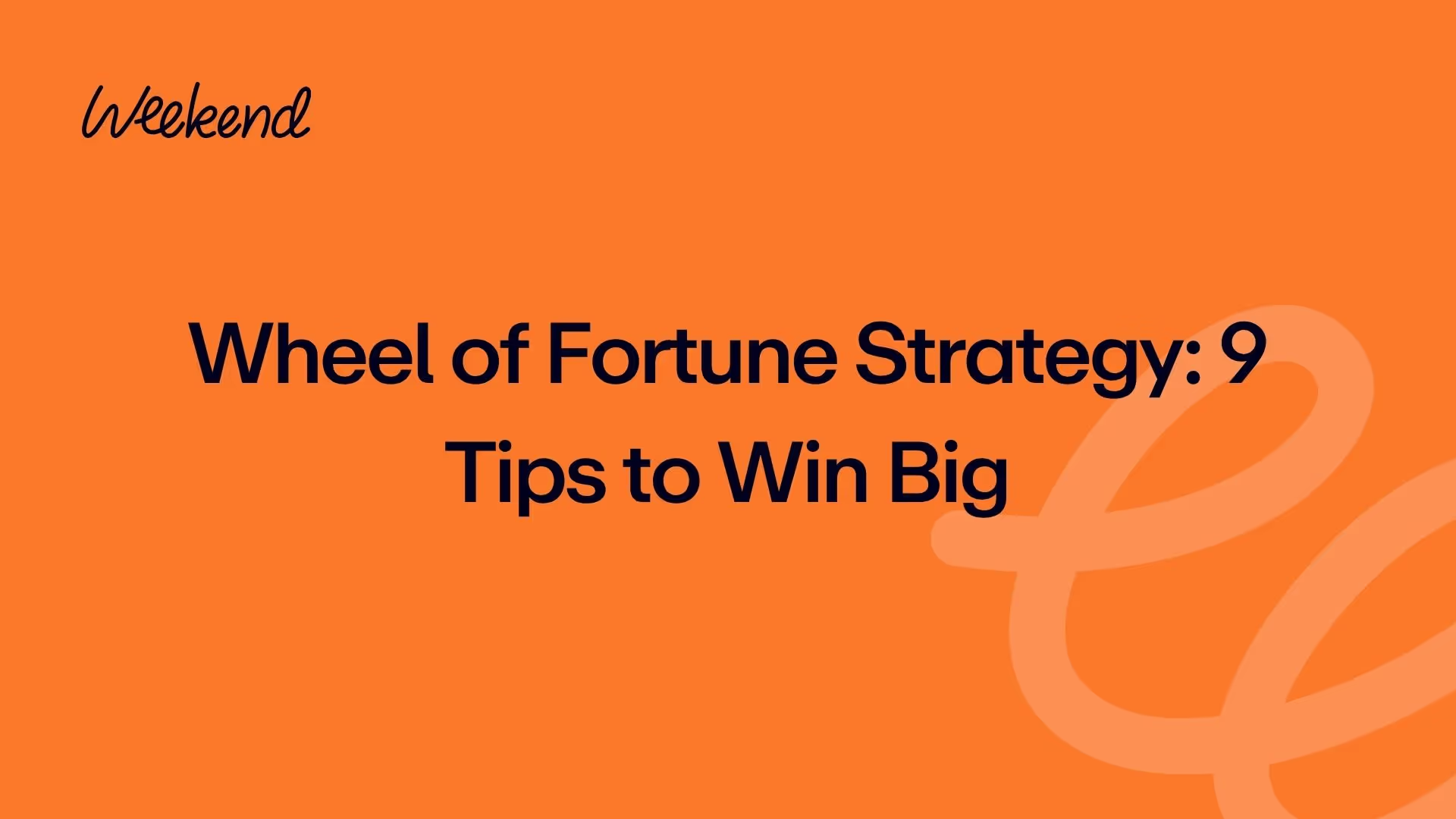 Wheel of Fortune Strategy: 9 Tips to Win Big